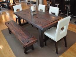 Wood Modern Dining Room Ideas Interior Design Inspiration Diningroomideas Dining Table With Bench Dining Room Pool Table Rustic Dining Room Table