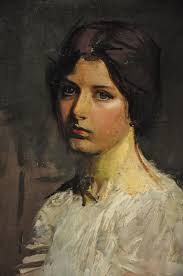 Gladys Abbott Handerson Thayer Portrait Art Portrait Painting Painting Reproductions
