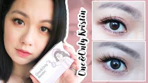 HAPA KRISTIN ONE&ONLY KRISTIN GRAY&BROWN REVIEW,CLOSE UP,COMPARISONS|JANG  WON YOUNG'S LENS