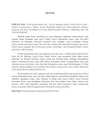 Puisi chairil anwar tentang pendidikan. Http Digilibadmin Unismuh Ac Id Upload 1541 Abstrak Pdf