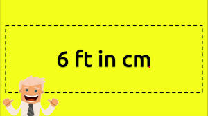 One inch is defined as 1⁄12 of a foot and is therefore 1⁄36 of. 6 Ft In Cm Youtube