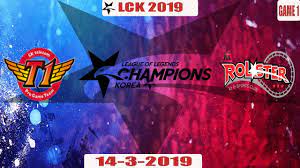 Lck 2019 Skt Vs Kt Game 1 Highlights Gango Mang Draven Nem Riu Cho Lol Dream Team Highlights