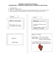 Place your index card in the printer and try printing. Vocabulary Concept Cards Study Cards