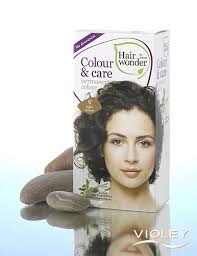 Shop wondersoft dark brown hair color. Hairwonder Colour Care Light Brown 5 100 Ml Natural Cosmetics Shop Violey