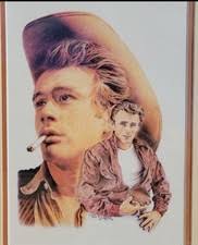 James Dean Licensed Reprint Art Prints for sale