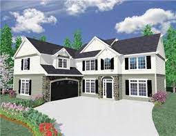 Passersby will appreciate the historically accurate look of your new home. House Plan 189 1013 5 Bdrm 3 263 Sq Ft Colonial Home Theplancollection Colonial House L Shaped House L Shaped House Plans