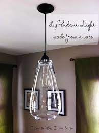 12 Ideas For You To Diy Pendant Lights Pretty Designs Diy Pendant Light Diy Light Fixtures Diy Chandelier