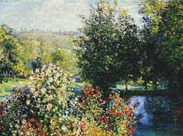Les Rosiers Dans Le Jardin De Montgeron C Monet W 417 Claude Monet Paintings Monet Art Claude Monet Art