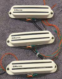 dimarzio strat pickup set dp 188 dp 189 for all fender stratocaster price drop