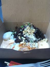 Where are food trucks today? Korean Bbq Yum Yum Bowl From World Street Kitchen Food Truck Food Food Truck Korean Bbq