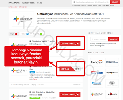 İndirimden yararlanmak için kupon koduna ihtiyacınız yoktur, indirim tutarı sepet sayfasında ürün tutarına otomatik olarak yansıtılacaktır. Gittigidiyor Indirim Kodu 50 Tl Nisan 2021 Kuponly Com