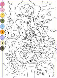 Check spelling or type a new query. Color By Number Flower Worksheets Flix It
