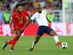 Moussa dembele of belgium controls the ball during the 2018 fifa world cup russia semi final match between france and belgium at saint petersburg. Dembele Starts We Re Going To The Final Fans React To Spurs Man S Inclusion In Belgian Xi Football London