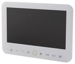 Ecran Plat Portier Video Filaire 7 Gamme Jelbi Brico Depot