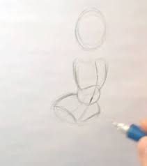 How To Draw A Girl Sitting Down For Epic Cartoons Female body body sketch tutorial for dummies. how to draw a girl sitting down for