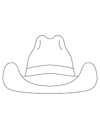 Western cowboy hat coloring page. Cowboy Hat How To Draw Cowboy Hat Coloring Pages Cowboy Quilt Cowboy Crafts Cowboy Hats