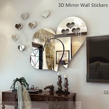 At least according to wiki. Outgeek 3d Heart Mirror Wall Stickers Creative Diy Tv Background Sticker Art Acrylic Sticker For Living Room Bedroom Home Decor Silver Walmart Com Walmart Com