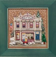 Daily News Beaded Cross Stitch Kit