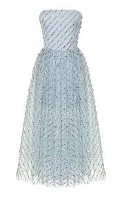 Sequined Tulle Corset Midi Dress By Rasario Fashion Dresses Fashion Midi Dress