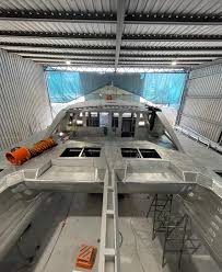 ✨ Swipe right to see the incredible progress @stradbrokeyachts has made