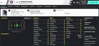 Don't forget to like, share & subscribe for more! Fm20 Wonderkid Romario Baro Fm Blog