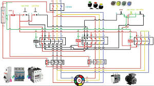 Three phase motor connection reverse and forward power and control wiring diagrams 2. Control Wiring Diagram Star Delta Starter