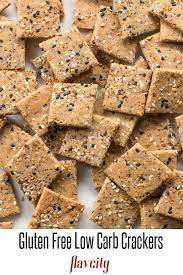 Homemade Keto Crackers Gf V Low Carb And Gluten Free Snack Recipe Low Carb Crackers Low Carb Snacks Snack Recipes