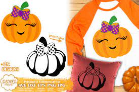 Download Pumpkin Girl Svg Halloween Svg Cute Pumpkin Svg Didiko Designs