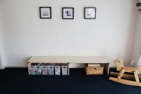 お絵かき机をかねた おもちゃ収納をdiy インテリア 収納 リビング おもちゃ 収納 クールな部屋