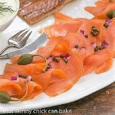 Cured or smoked salmon appetizer platter eating well. Smoked Salmon Platter That Skinny Chick Can Bake