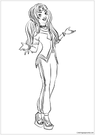 Download and print free audrey coloring pages. Descendants Wicked World Genie Chic Freddie Coloring Pages Descendants Coloring Pages Coloring Pages For Kids And Adults