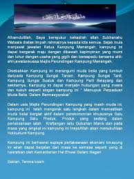 Apakah hikmah dari pengumuman dsai? Slide1 Majlis Perundingan Kampung Menengah