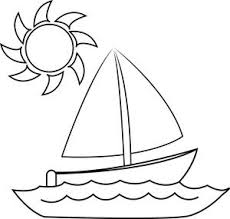 Free Sailboat Clip Art Image Sailboat Coloring Page Coloring Pages Art Boat Drawing