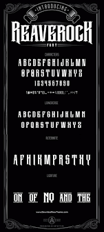 Download Reaverock Display Font Graphic Design Logo Typography Lettering Lettering Fonts 3D SVG Files Ideas | SVG, Paper Crafts, SVG File