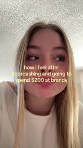 How I Feel After DoorDashing and Spending $200