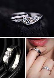 Cubic Zirconia Engagement Rings For Couples Engagement Rings Couple Cubic Zirconia Engagement Rings Sterling Silver Wedding Rings