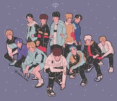 Treasure effect (studio album • 2021). Skam Young Royals Kpop Fanart Happy Treasure Debut My Art Is Available On