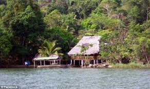 The house that aerotrekking and bath salts enthusiast john mcafee used to live in. John Mcafee S 500 000 Belize Island Home Burns Down In Suspicious Circumstances Daily Mail Online