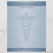 It is also a useful marketing tool to increase people's awareness of your medical business. Physician Medical Doctor Letterhead Zazzle Com