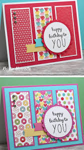 Happy Birthday Birthday Card For Mother Handmade Easy Fun 3 Panel Card Layout Handmade Birthday Cards Simple Birthday Cards Birthday Cards Diy Kids Birthday Cards
