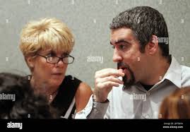 Casey Anthony's mother Cindy Anthony talks with her son Lee Anthony  continuation of Casey's murder trial at the Orange County Courthouse  Thursday, June 30, 2011 in Orlando, Fla. Casey Anthony, 25, has