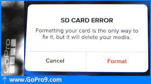 Check spelling or type a new query. Gopro Hero 8 Sd Card Error Gopro S Fix Format The Card Delete All You Video Footage Seriously Youtube