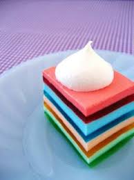 Layered Jello Sour Cream Layered Jello Jello Recipes Jello Desserts