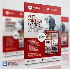 Some of the largest pest control companies pay their salesmen upwards of 50% of the contract value! Pest Control Company Flyer Psdpixel