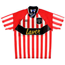 Home shirt of the 19/20 premier league season. 1994 95 Sheffield United Home Shirt Bnib For Sale