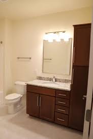 With the right approach, you can make your bathroom look bigger than it really is. My Apartment Bathroom Tour Easy Inexpensive Apartment Bathroom Ideas By Sophia Lee