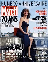 Le premier magazine français d'informations générales www.parismatch.com Sophie Marceau In Paris Match Magazine June August 2019 Hawtcelebs