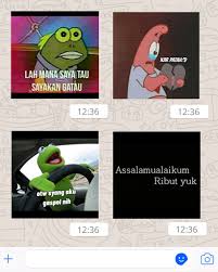 Lihat ide lainnya tentang stiker, kartu lucu, stiker lucu. Sticker Ly Assalamualaikum Sticker Baru Nih Shay Facebook