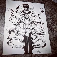 Shawn Coss On Instagram Don T You Disrespect Me Little Man Don T You Derogate Or Deride You Re In M Dark Art Illustrations Cross Art Wonderland Tattoo