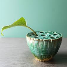 Lotus Pod Vase Etsy Ceramic Vase Antique Vase Pottery